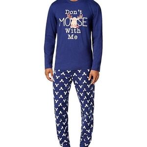 Family PJs Men's Holiday Graphic Pajama Set NEW